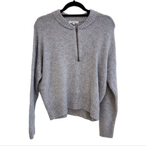 Madewell York Half-Zip Pullover Sweater ma745
